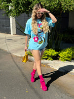 PLAYERA AZUL MINNIE