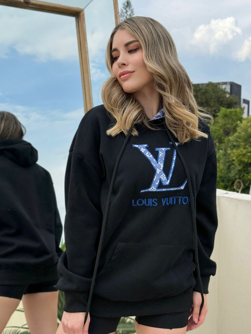 SUDADERA NEGRA DUP