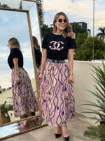 SET FALDA PLISADA DUP