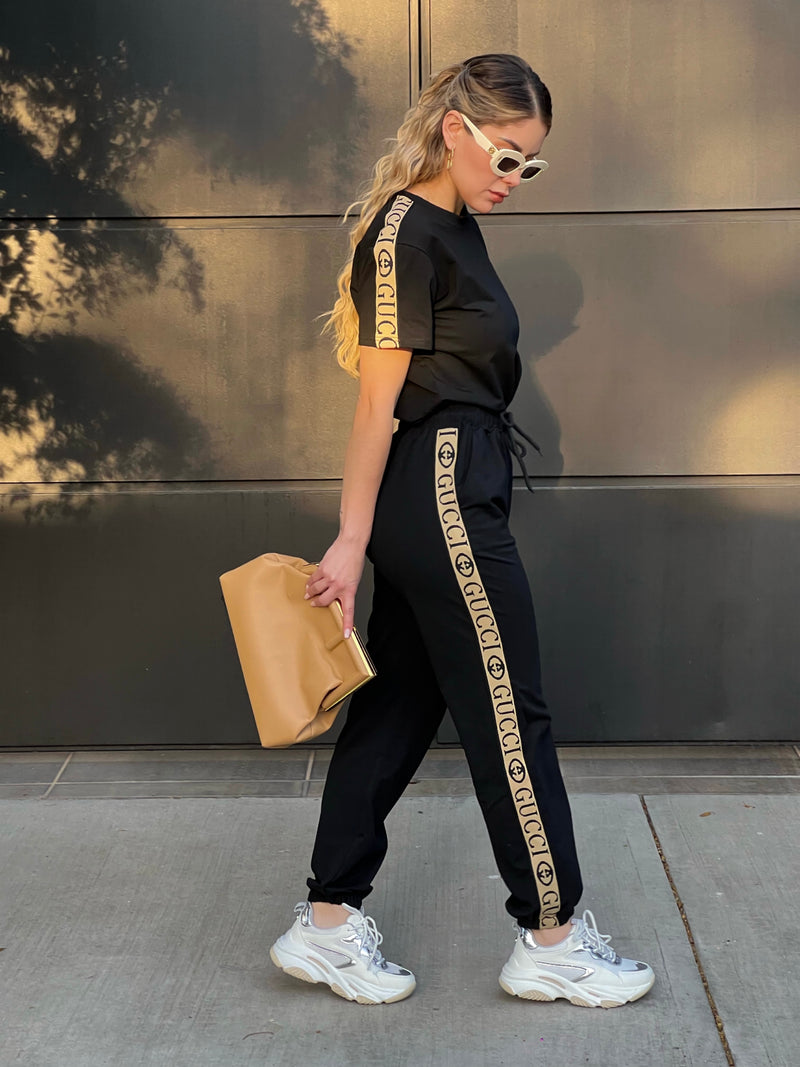SET NEGRO GUCCI DEPORTIVO