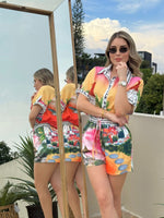 SET SHORT ESTAMPADO PAISAJE