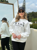 SUDADERA BLANCA DUP