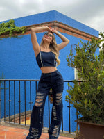 SET MEZCLILLA PANTALON
