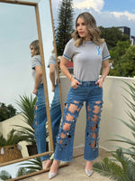 BLUSA GRIS DUP