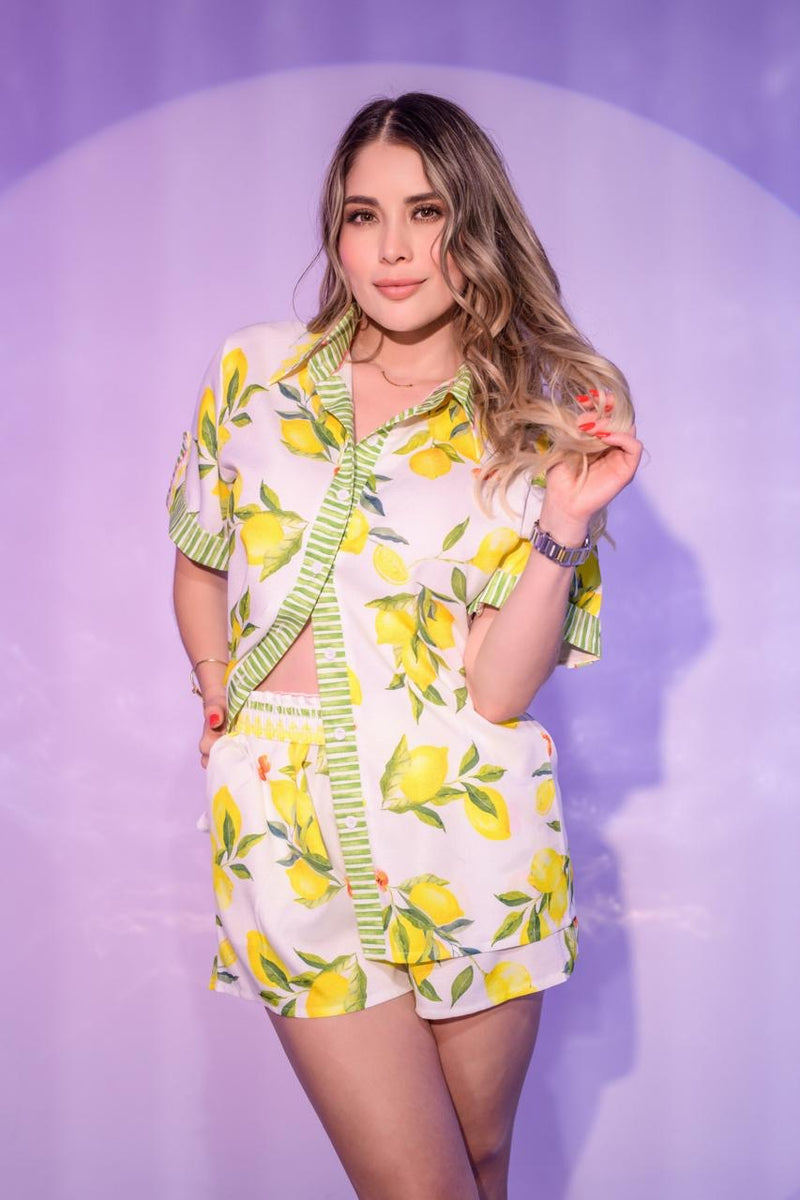 SET SHORT LIMONES