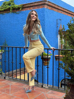 PANTALON AMARILLO RECTO