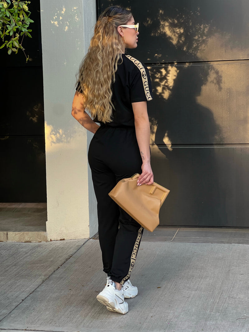 SET NEGRO GUCCI DEPORTIVO