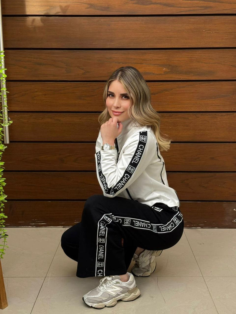 PANTS CHANEL BLANCO/ NEGRO