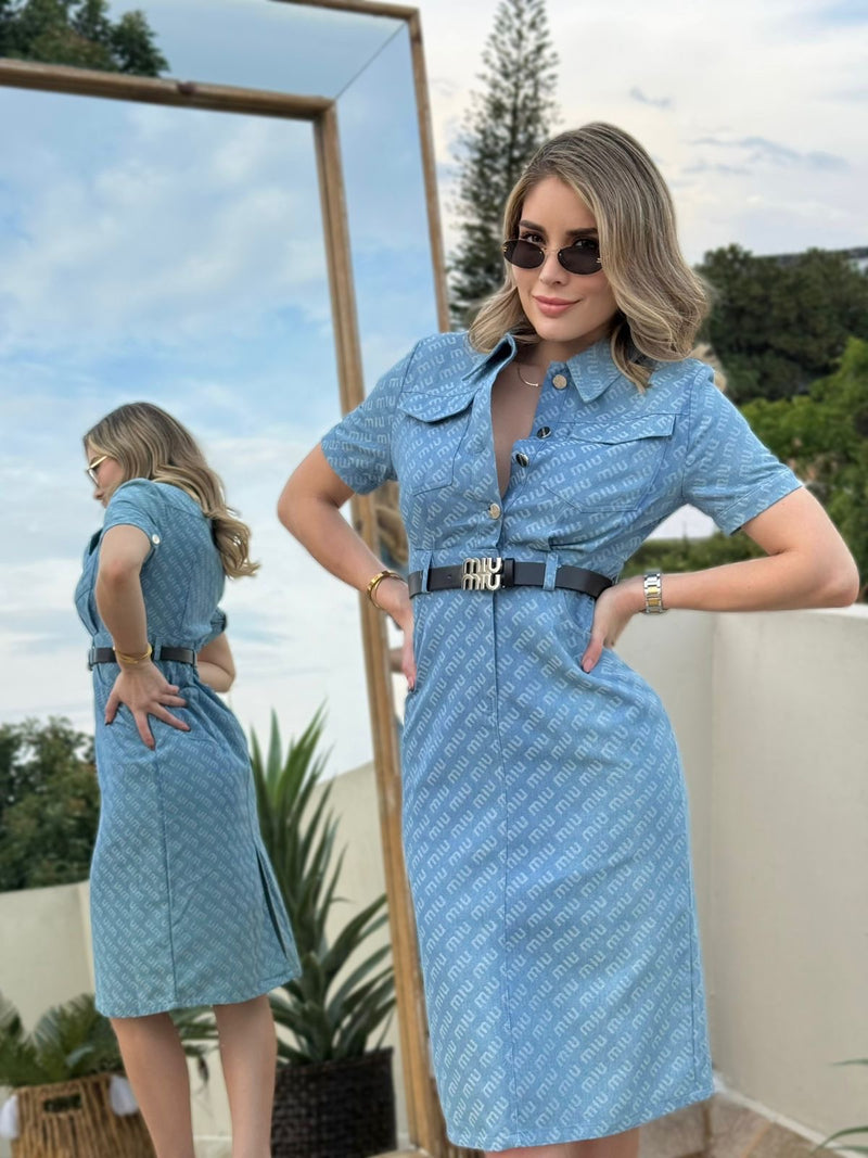 VESTIDO MEZCLILLA DUP
