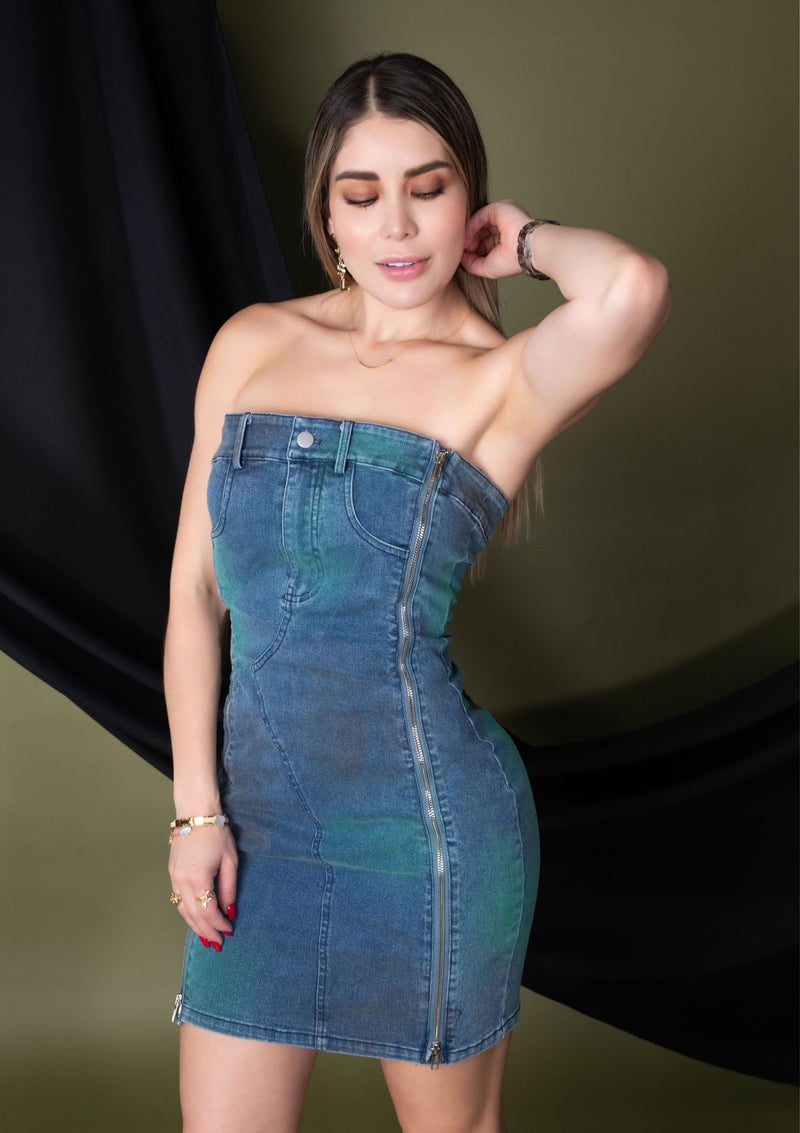 VESTIDO MEZCLILLA TORNASOL