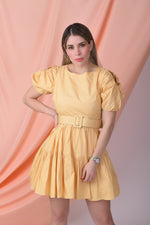 VESTIDO AMARILLO CORTO