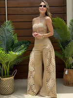 SET BEIGE DE PANTALON