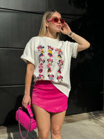 PLAYERA BLANCA MINNIE