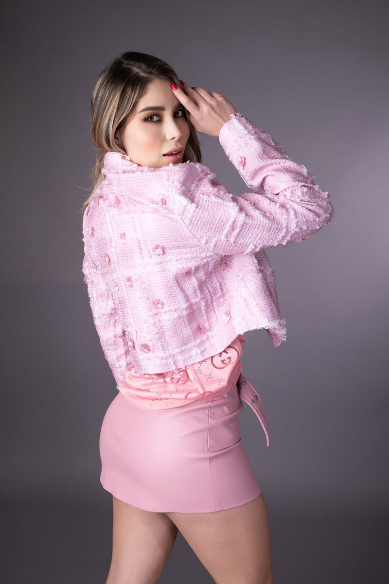 BLAZER ROSA FLORES