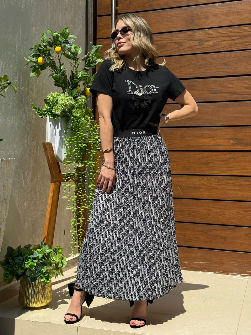 SET FALDA NEGRO DUP