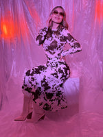 BLUSA ESTAMPADO VACA TRANSPARENCIA