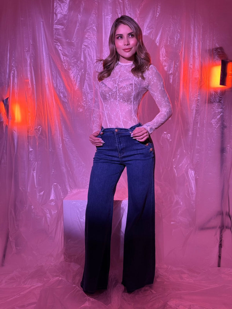 PANTALON MEZCLILLA CAMPANA