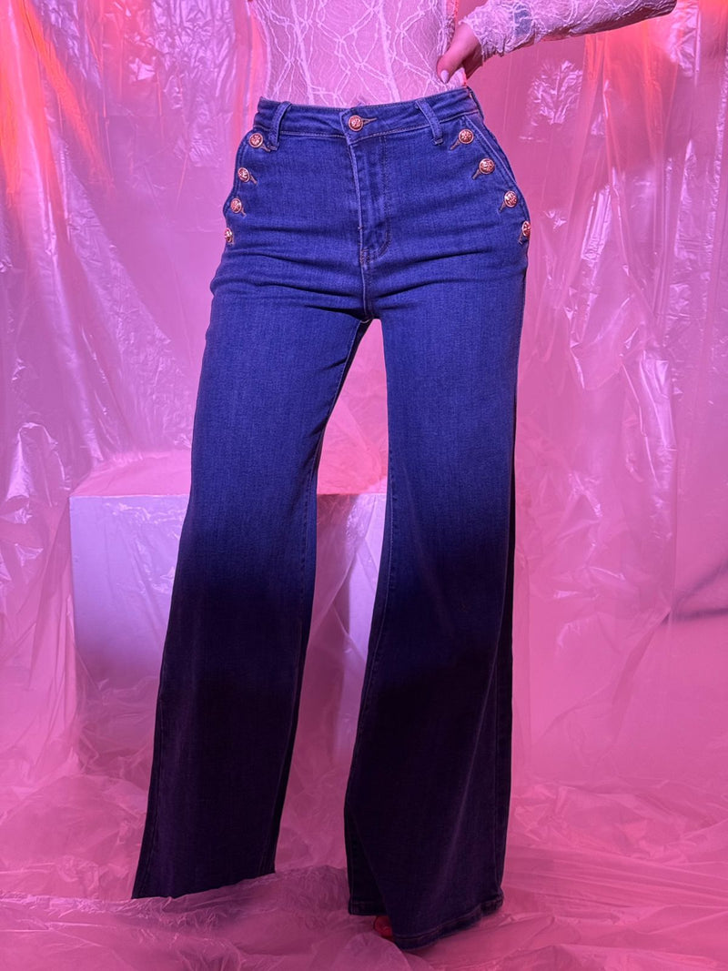 PANTALON MEZCLILLA CAMPANA