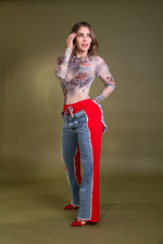 PANTALON ROJO TIPO PANTS