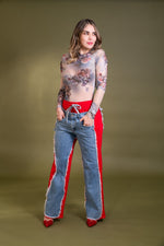 PANTALON ROJO TIPO PANTS