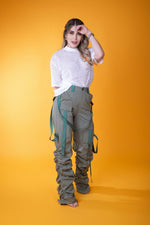 PANTALON VERDE CARGO