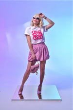 FALDA ROSA GLOBO