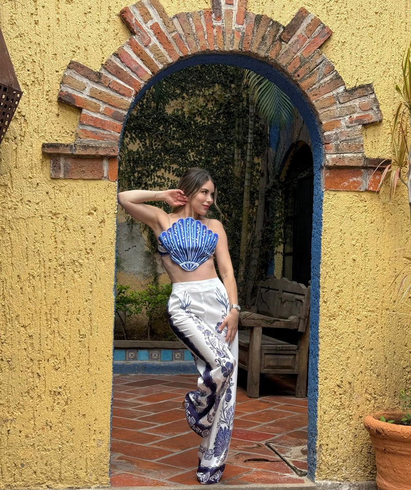 SET BLUSA CONCHA