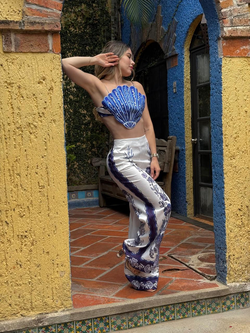 SET BLUSA CONCHA