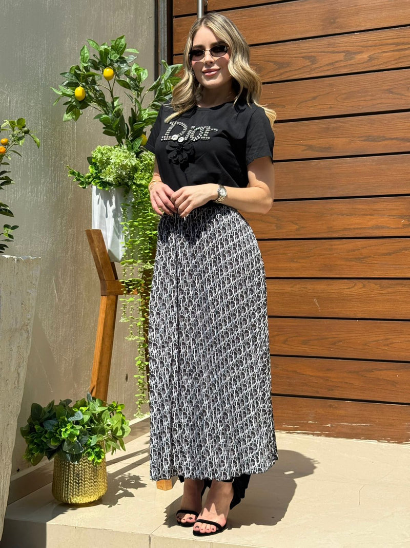 SET FALDA NEGRO DUP