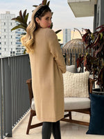 SUETER LARGO BEIGE LUCIA